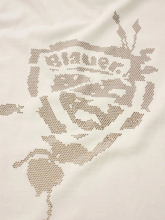 T-shirt donna Blauer Havey con scudo decorato in perline mod  Havey