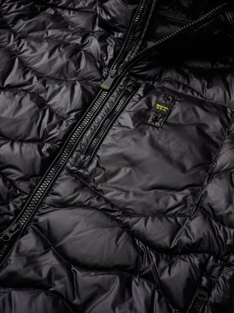 Blauer piumino uomo leggero con cappuccio Wave 26SBLUC03177