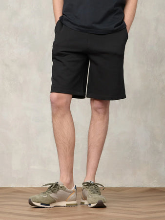Bermuda Uomo Blauer Summer 26SBLUP05244 con coulisse e logo – Nero