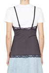 MO5CH1NO JEANS - MOSCHINO MO5CH1NO JEANS - Moschino - T-shirt con top - 430109 - Nero da donna