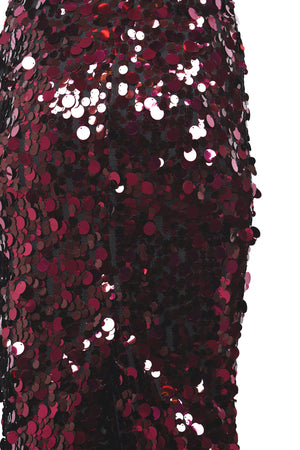 JUCCA Jucca - Gonna - 461663 - Bordeaux da donna