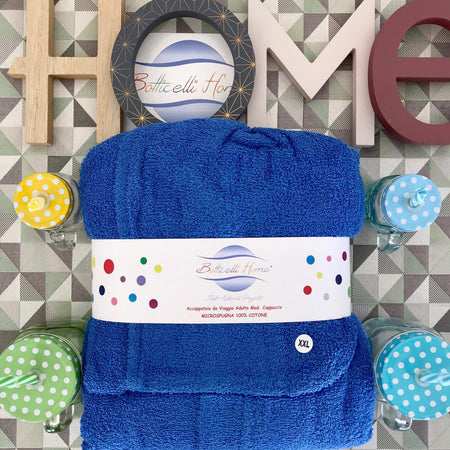 Accappatoio Unisex Botticelli Home in Microspugna di Puro Cotone Ponza