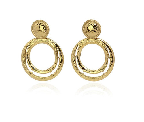 Anartxy - Orecchini a doppio cerchio