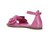 SANDALO IN PELLE CON FIOCCO