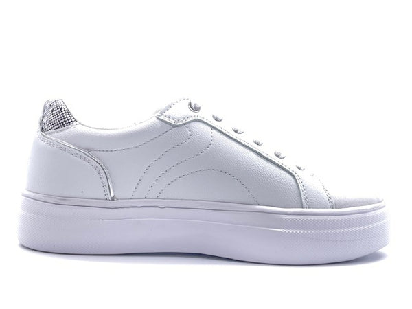 LUMBERJACK Sneaker Donna Doris White/ Silver
