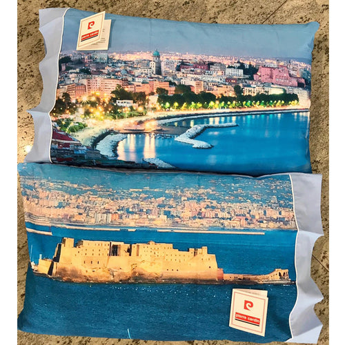 Coppia Federe Cuscino Pierre Cardin in Stampa Digitale Napoli