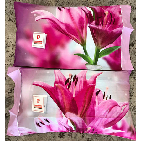 Coppia Federe Cuscino Pierre Cardin in Stampa Digitale Lily