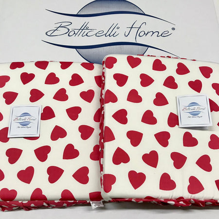 Coppia Cuscini Coprisedie Botticelli Home Progress Cuore Grande