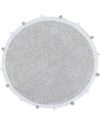 Tappeto Tondo Lavabile Bubbly - Grigio Chiaro - 120 cm diametro Lorena Canals