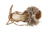 SANDALO FIOCCO RAFFIA LACCIO ALLA SCHIAVA