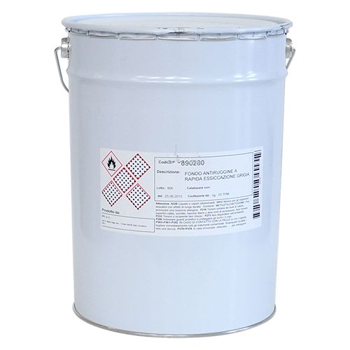 ANTIRUGGINE A RAPIDA ESSICCAZIONE 'COLOREA' Kg. 25 ROSSA - DF 890232