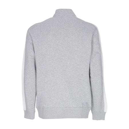 Nike Felpa Collo Alto Uomo Sportswear Club Bb Track Jacket Dk Grey Heather/white da uomo