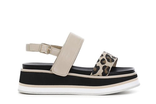 SANDALO FRATE VELCRO ANIMALIER