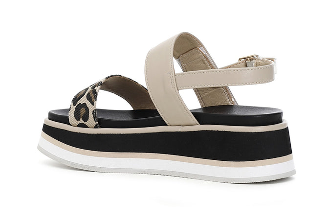 SANDALO FRATE VELCRO ANIMALIER