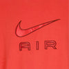 Nike Felpa Girocollo Donna Sportswear Air Fleece Crewneck Lt Crimson/oxen Brown da donna