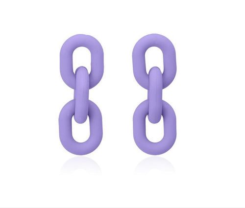 Anartxy - Orecchini a maglie colorate