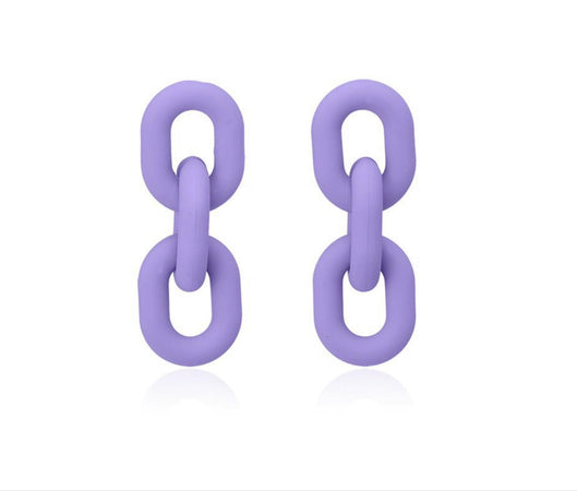 Anartxy - Orecchini a maglie colorate