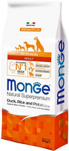 Monge Speciality Line Monoprotein secco Cani Adulti anatra riso e patate