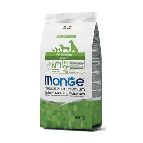 Monge Speciality Line Monoprotein secco Cani Adulti coniglio riso e patate