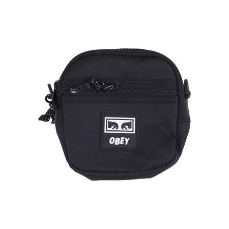 OBEY Borsello Uomo Conditions Traveler Bag Iii Black Twill da uomo