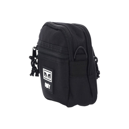 OBEY Borsello Uomo Conditions Traveler Bag Iii Black Twill da uomo
