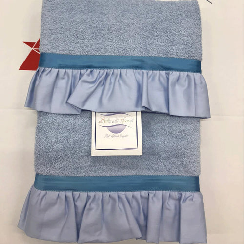 Set Spugna 1 1 Botticelli Home in puro Cotone Rouches