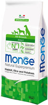 Monge Speciality Line Monoprotein secco Cani Adulti coniglio riso e patate
