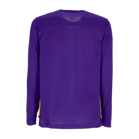 NIKE NBA Maglietta Manica Lunga Uomo Nba Dri-fit Long-sleeve Top Loslak Field Purple/amarillo da uomo
