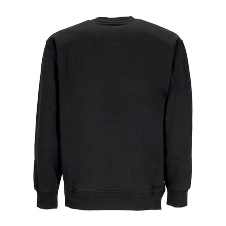 OBEY Felpa Girocollo Uomo Lowercase Crew Specialty Fleece Black da uomo