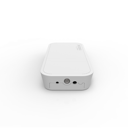 Mikrotik FTC convertitore multimediale di rete Bianco (Gigabit Media Converter w. SFP - Outdoor case w. PoE Support - Warranty: 15M)