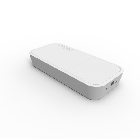 Mikrotik FTC convertitore multimediale di rete Bianco (Gigabit Media Converter w. SFP - Outdoor case w. PoE Support - Warranty: 15M)