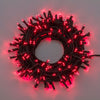 Luci di natale catena a led Rosso per interno ed esterno con controller giochi luce Ø 3 mm
