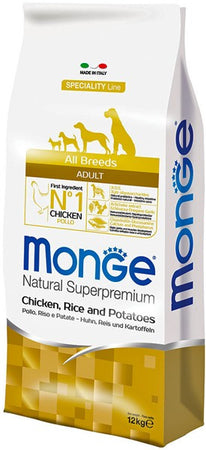 Monge Speciality Line Monoprotein secco Cani Adulti pollo riso e patate