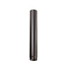 Tubo nero diametro 15cm lunghezza 25cm per stufa a legna in acciaio al carbonio