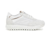 SNEAKERS IN TESSUTO E PELLE