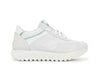 SNEAKERS IN TESSUTO E PELLE