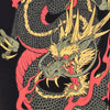 DOLLY NOIRE Pantalone Tuta Felpato Uomo Ryu Dragon Sweatpants Black da uomo