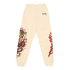 DOLLY NOIRE Pantalone Tuta Felpato Uomo Ryu Dragon Sweatpants Beige da uomo