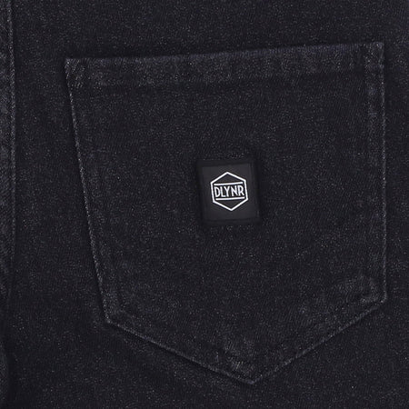 DOLLY NOIRE Jeans Uomo Denim 5 Pockets Pants Denim Black da uomo