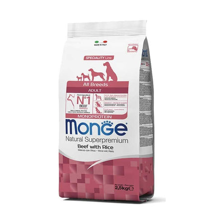 Monge Speciality Line Monoprotein secco Cani Adulti manzo e riso