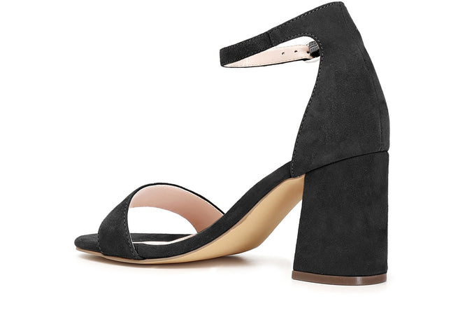 SANDALI IN PELLE SCAMOSCIATA