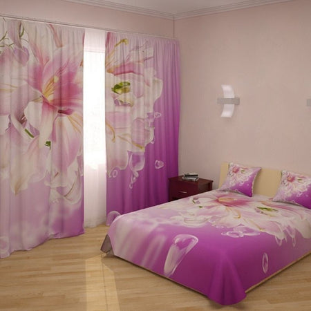 Tenda Digitale e Copriletto coordinato Aphrodite