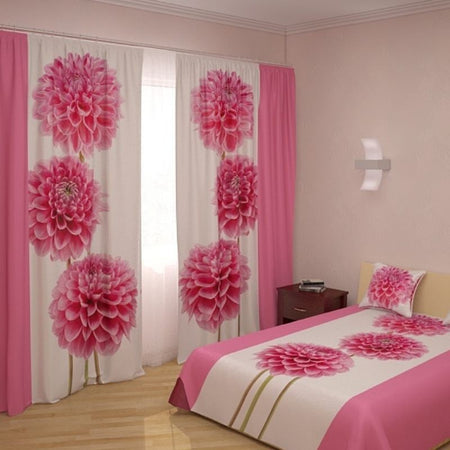 Tenda Digitale e Copriletto coordinato Akania