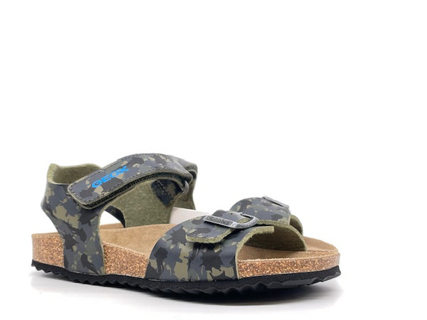 GEOX Sandali bambino J GHITA B Camouflage green