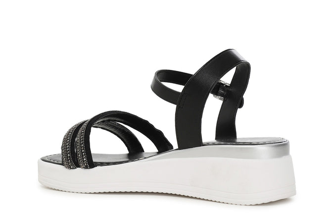 SANDALO GILDA CON STRASS