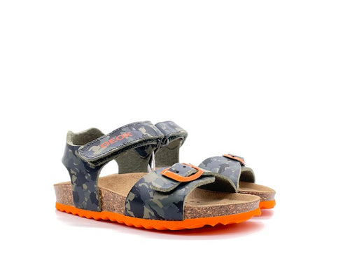 GEOX Sandali Bambino B S. CHALKI military arancione
