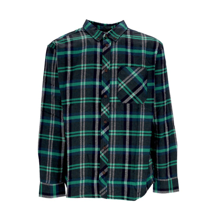 ELEMENT Camicia Manica Lunga Uomo Lumber Shirt Navy Black da uomo