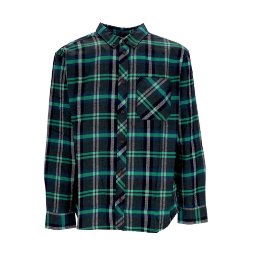 ELEMENT Camicia Manica Lunga Uomo Lumber Shirt Navy Black da uomo