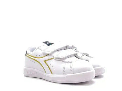 DIADORA Sneaker bambina GAME P PS GIRL white/black/gold