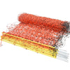 Rete recinto elettrico arancione per pecore h 90 cm x 50 mt